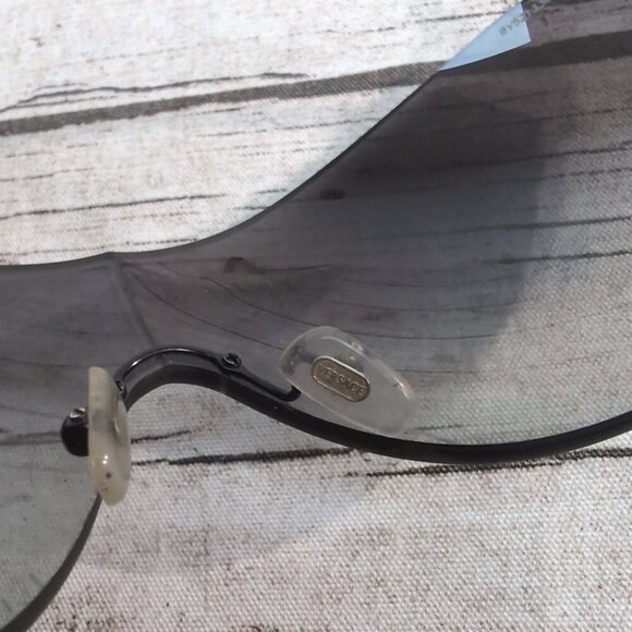 Versace MOD. 2113-B Black Shield Sunglasses 1009/11 – Women’s Oversized - Picture 6 of 14